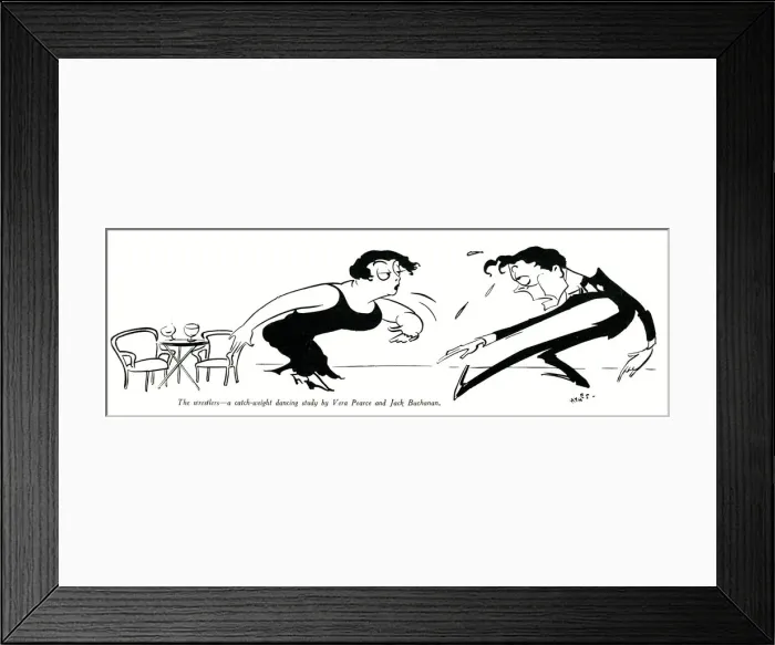 Framed Print : Jack Buchanan & Vera Pearce in Stand Up and Sing by Hynes