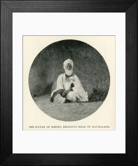 Framed Print : The Sultan of Sokoto Framed Print : The Sultan of Sokoto