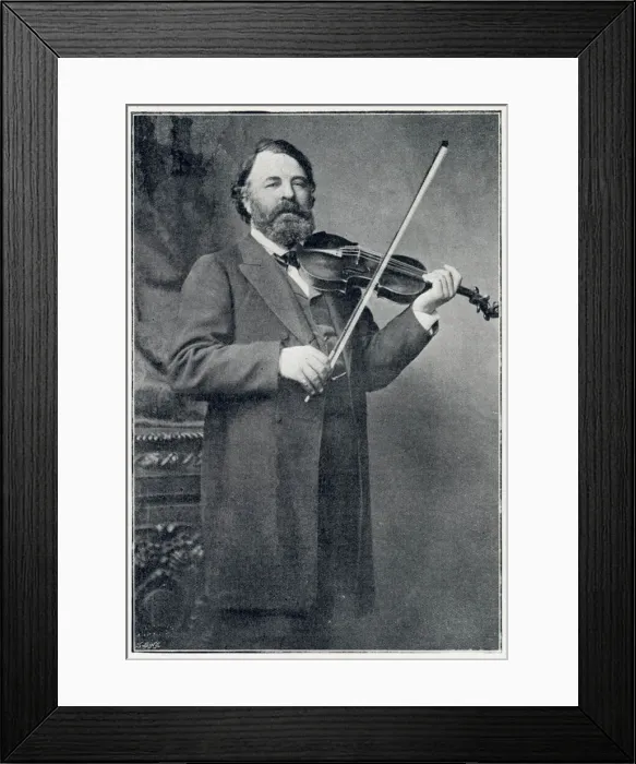 Framed Print : Joseph Joachim Framed Print : Joseph Joachim