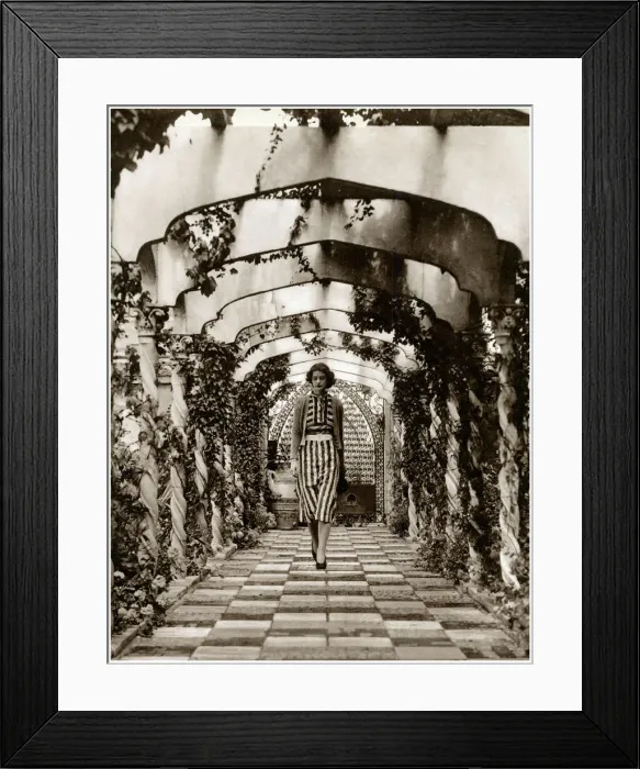 Framed Print : Roof garden of Derry and Toms, Kensington Framed Print : Roof garden of Derry and Toms, Kensington