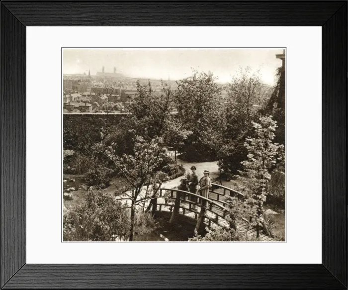 Framed Print : Roof garden of Derry and Toms, Kensington Framed Print : Roof garden of Derry and Toms, Kensington