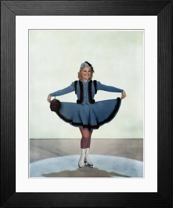 Framed Print : Sonia Henie Framed Print : Sonia Henie