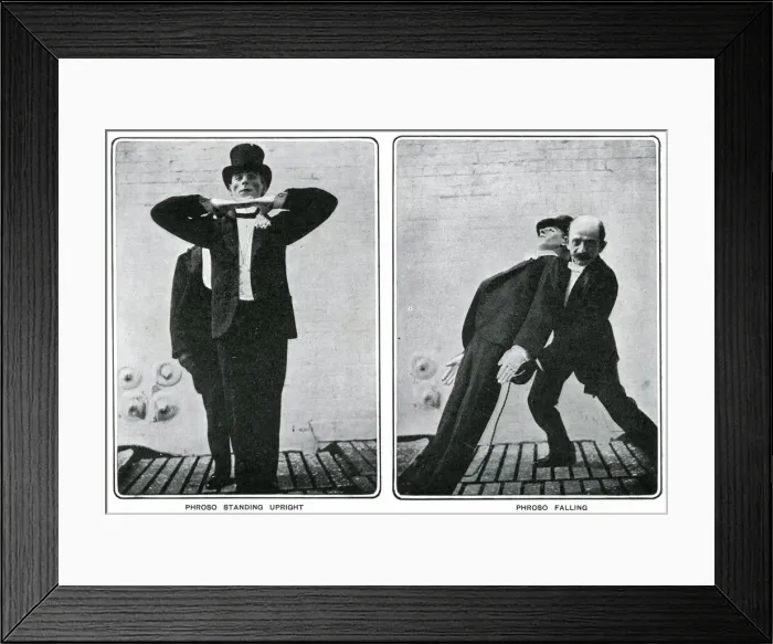 Framed Print : Phroso, the puzzle man at the London Hippodrome Framed Print : Phroso, the puzzle man at the London Hippodrome