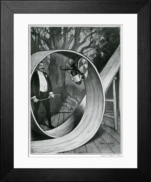 Framed Print : Diavolino, the monkey that loops the loop, London Hippodrome Framed Print : Diavolino, the monkey that loops the loop, London Hippodrome