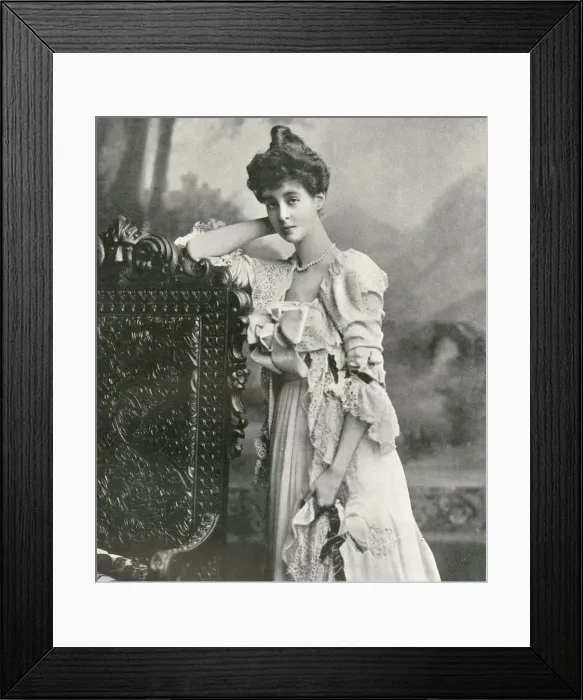 Framed Print : The Duchess of Marlborough Framed Print : The Duchess of Marlborough
