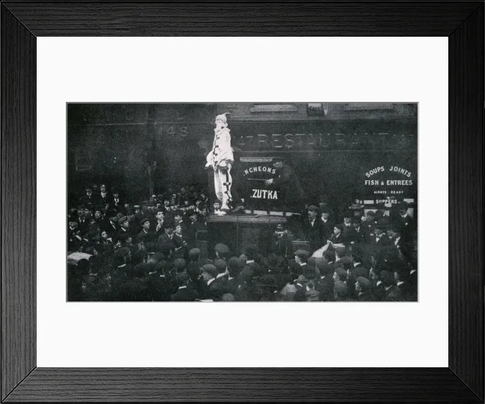 Framed Print : Zutka of the Hippodrome in Fleet Street Framed Print : Zutka of the Hippodrome in Fleet Street