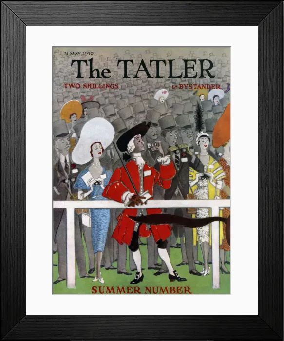 Framed Print : Tatler cover, Summer Number 1950 Framed Print : Tatler cover, Summer Number 1950