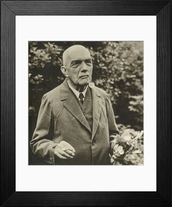 Framed Print : WWII - the man who eats grass, Mr J. R. B. Branson