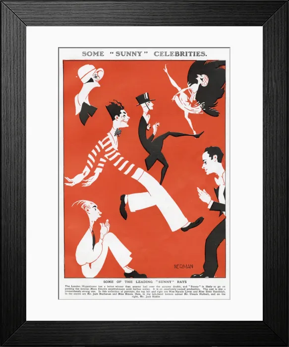 Framed Print : Some Sunny personalities at the London Hippodrome Framed Print : Some Sunny personalities at the London Hippodrome