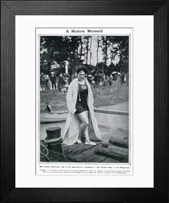 Framed Print : Annette Kellerman Framed Print : Annette Kellerman