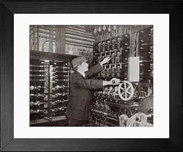 Framed Print : Behind the scenes at the London Hippodrome Framed Print : Behind the scenes at the London Hippodrome