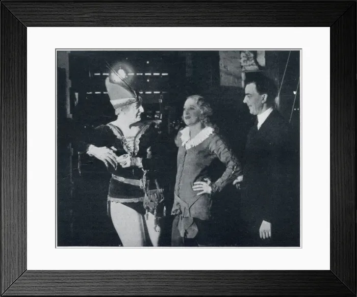 Framed Print : Behind the scenes at the London Hippodrome, Bow Bells Framed Print : Behind the scenes at the London Hippodrome, Bow Bells