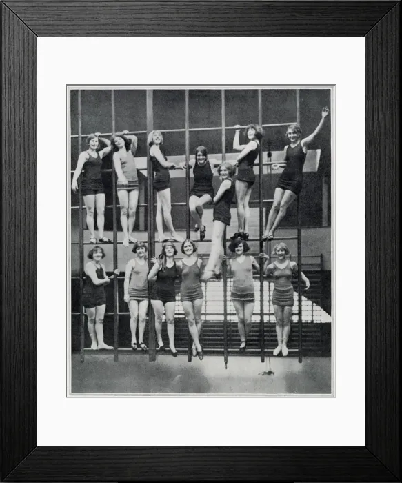 Framed Print : The Hoffman Girls in rehearsals Framed Print : The Hoffman Girls in rehearsals