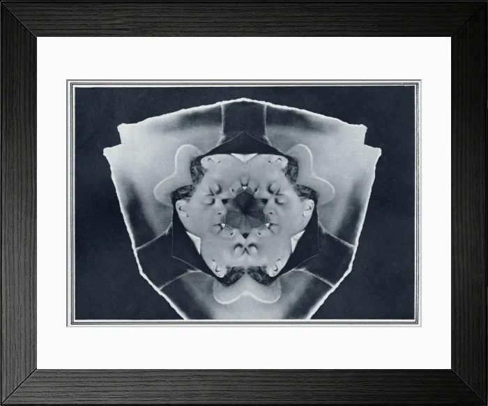 Framed Print : Jack Buchanan in kaleidoscope