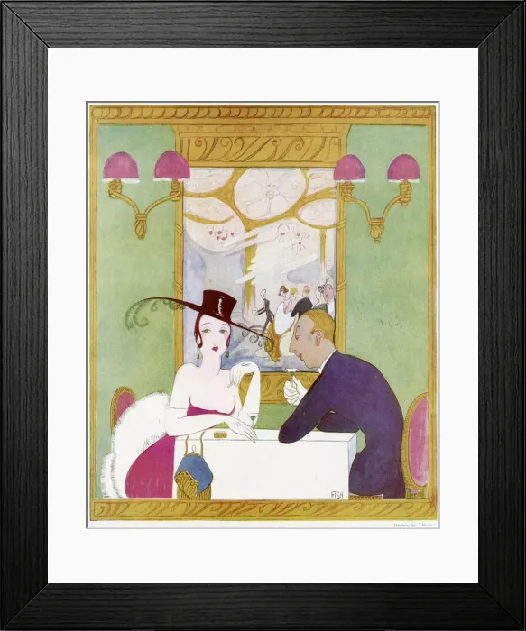 Framed Print : The Marionettes by Annie Fish Framed Print : The Marionettes by Annie Fish