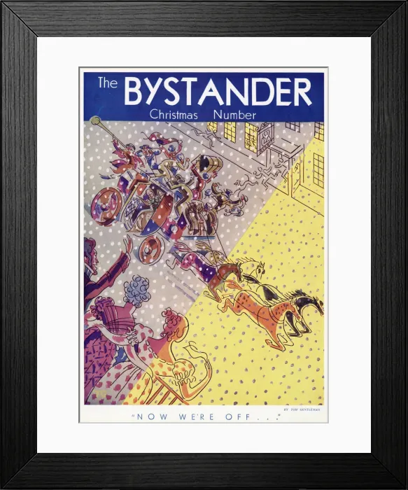 Framed Print : Bystander Christmas Number 1932 Framed Print : Bystander Christmas Number 1932