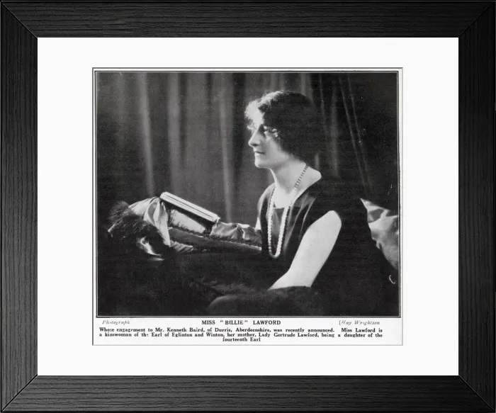 Framed Print : Miss Billie Lawford Framed Print : Miss Billie Lawford