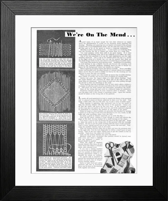 Framed Print : We re on the mend, 1941 Framed Print : We re on the mend, 1941