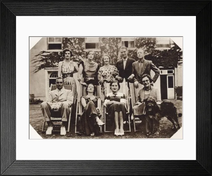 Framed Print : House-party at Barton Mills Hall Framed Print : House-party at Barton Mills Hall