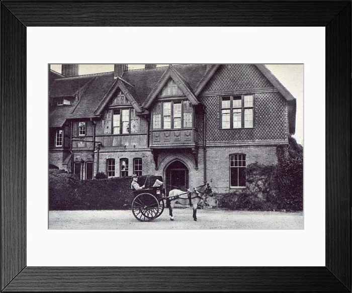 Framed Print : Grove Lands, near Henfield in Sussex, was used as a war-supply depot Framed Print : Grove Lands, near Henfield in Sussex, was used as a war-supply depot