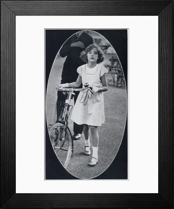 Framed Print : Sonia Hodgson, friend of Princess Elizabeth Framed Print : Sonia Hodgson, friend of Princess Elizabeth