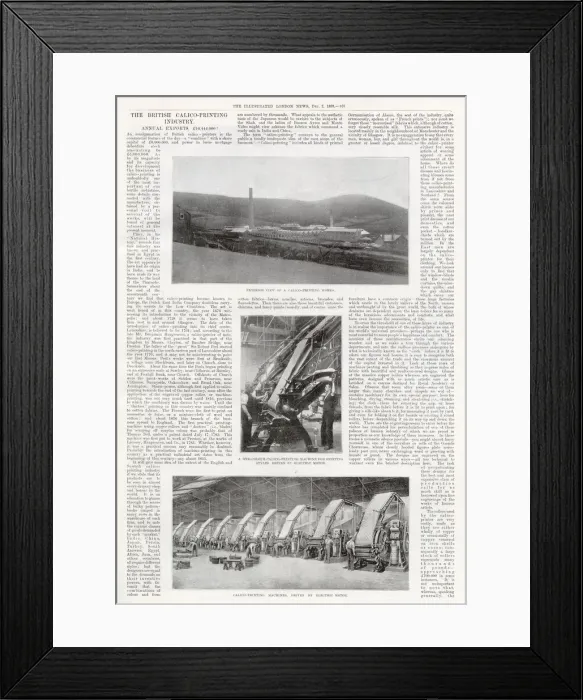 Framed Print : Page (1 of 2 - see picture no. 13140288) from The Illustrated London News reporting Framed Print : Page (1 of 2 - see picture no. 13140288) from The Illustrated London News reporting