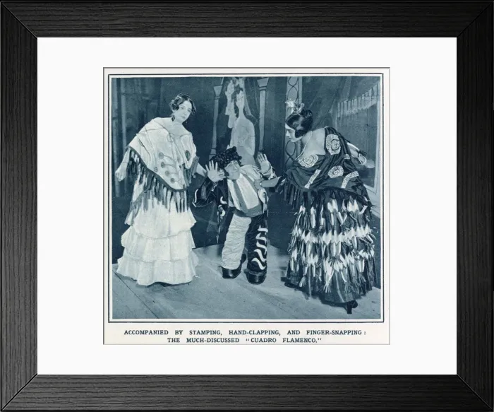 Framed Print : La Rubia de Jerez, Mate y Maria de Albaicin and Mate El Sin Pies performing the Cuadro Framed Print : La Rubia de Jerez, Mate y Maria de Albaicin and Mate El Sin Pies performing the Cuadro
