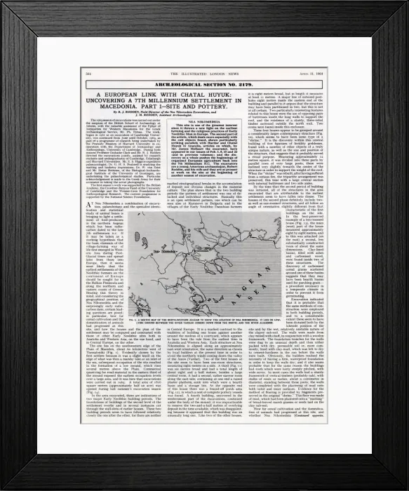 Framed Print : (insert). 1964
