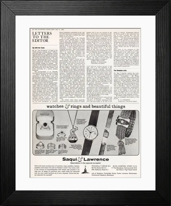 Framed Print : (insert). 1966 Framed Print : (insert). 1966