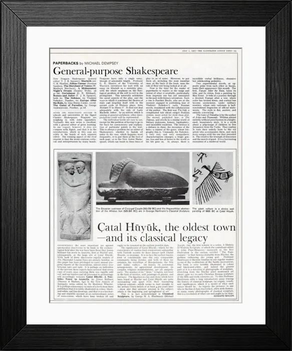 Framed Print : (insert). 1967