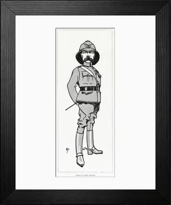 Framed Print : Kitchener by John Hassall Framed Print : Kitchener by John Hassall