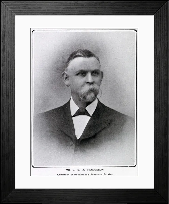 Framed Print : Mr John Crosbie Aitken Henderson Framed Print : Mr John Crosbie Aitken Henderson