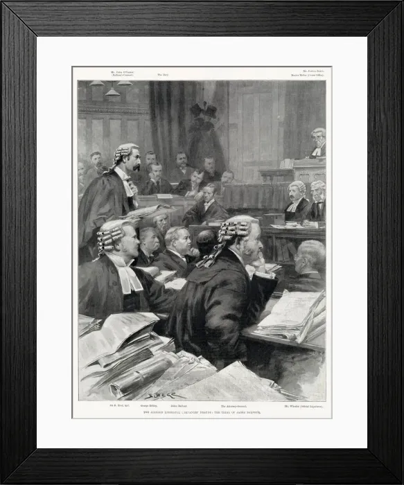 Framed Print : The Alledged Liberator Companies Frauds