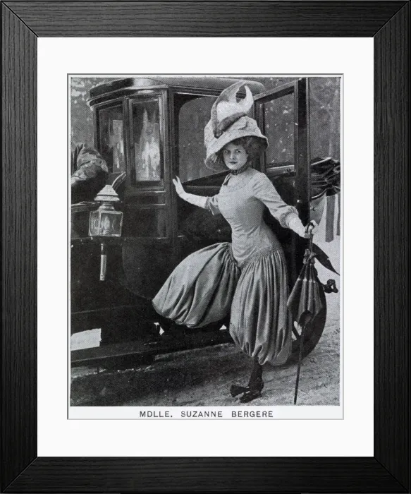 Framed Print : Bloomers - latest in fashion 1909 Framed Print : Bloomers - latest in fashion 1909