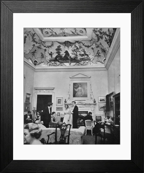 Framed Print : Guests at the Bicester and Warden Hill Hunt Ball at Kirtlington Park Framed Print : Guests at the Bicester and Warden Hill Hunt Ball at Kirtlington Park