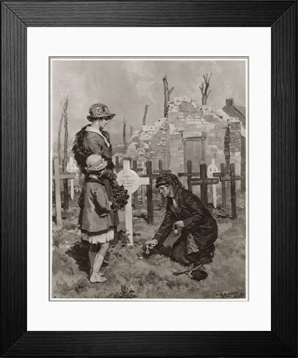Framed Print : If ye break faith with us who die, we shall not sleep, though poppies grow in Flanders Framed Print : If ye break faith with us who die, we shall not sleep, though poppies grow in Flanders