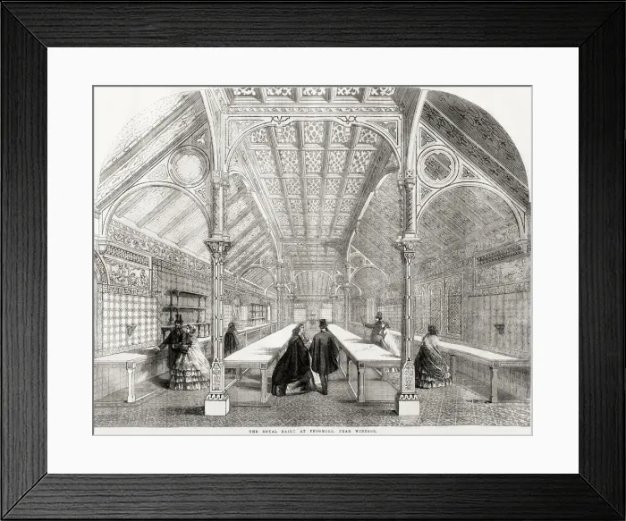 Framed Print : The Royal dairy at Frogmore, near Windsor