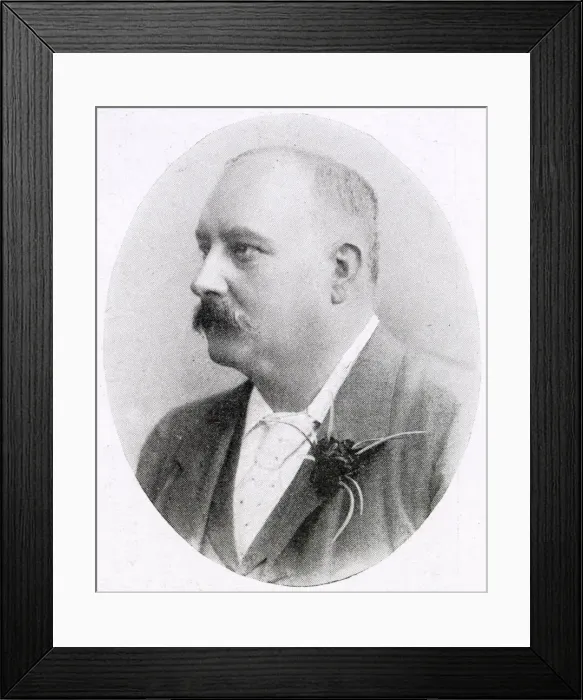 Framed Print : William John Crump (1850 - 1923), first Mayor of Islington in 1900-02. Date: 1900 Framed Print : William John Crump (1850 - 1923), first Mayor of Islington in 1900-02. Date: 1900