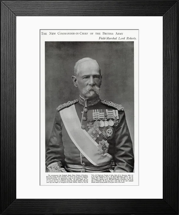 Framed Print : Lord Roberts Framed Print : Lord Roberts