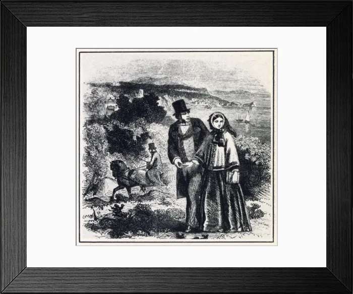 Framed Print : An Embarrassing Moment by John Gilbert Date: C. 1860 Framed Print : An Embarrassing Moment by John Gilbert Date: C. 1860