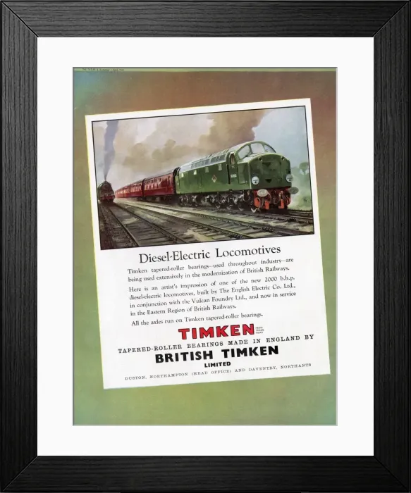 Framed Print : Class 40 Diesel-electric locomotive - English Electric Co Framed Print : Class 40 Diesel-electric locomotive - English Electric Co