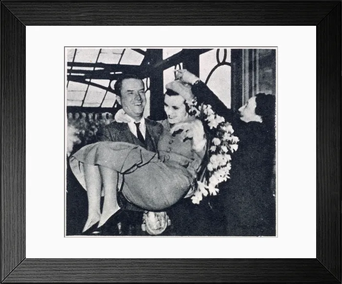 Framed Print : Marriage of Duke of Argyll to Mrs Charles Sweeny Framed Print : Marriage of Duke of Argyll to Mrs Charles Sweeny