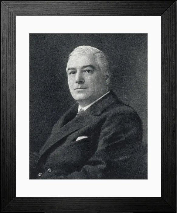 Framed Print : James Stevenson, Baron Stevenson of Holmbury (1873-1926). Date: 1924 Framed Print : James Stevenson, Baron Stevenson of Holmbury (1873-1926). Date: 1924