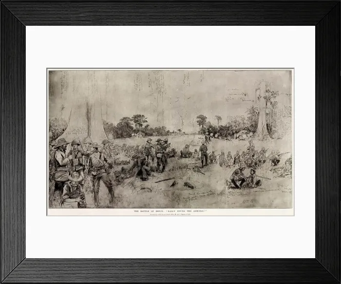 Framed Print : Battle of Benin Framed Print : Battle of Benin