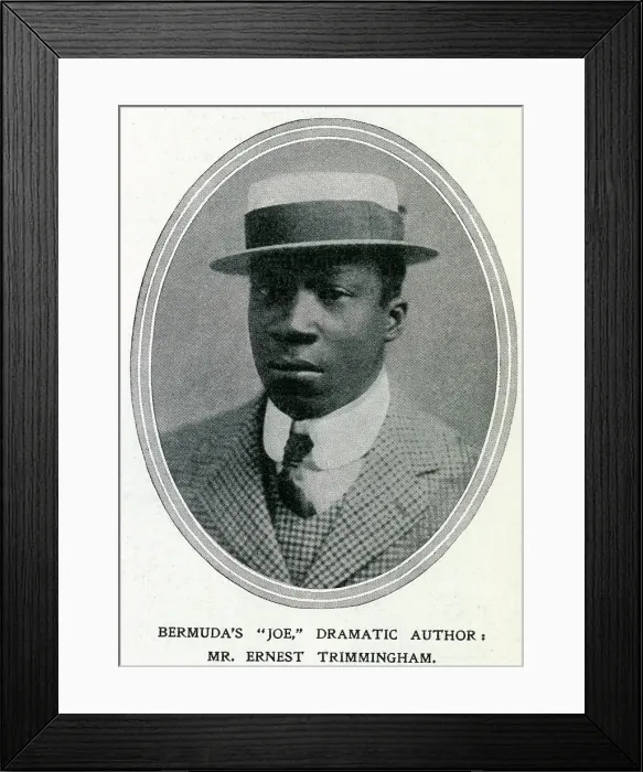 Framed Print : Mr Ernest Trimmingham (1880-1942) - an actor on stage and screen from the British Overseas Territory of Bermuda. He was one of the first black actors in British cinema Framed Print : Mr Ernest Trimmingham (1880-1942) - an actor on stage and screen from the British Overseas Territory of Bermuda. He was one of the first black actors in British cinema