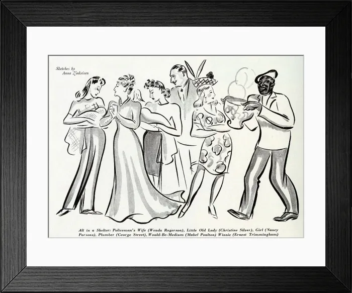 Framed Print : Ernest Trimmingham in Room V at the Garrick Framed Print : Ernest Trimmingham in Room V at the Garrick