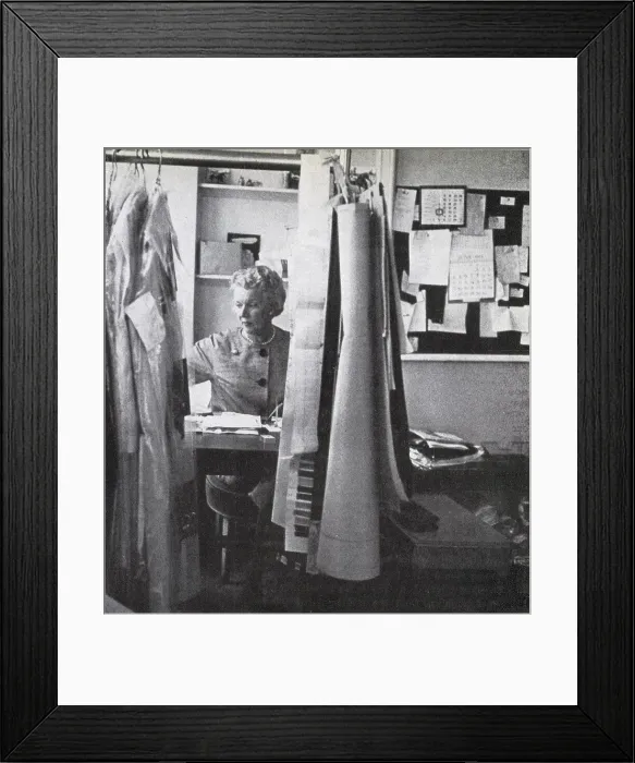 Framed Print : Olive O'Neill. Date: 1961 Framed Print : Olive O'Neill. Date: 1961