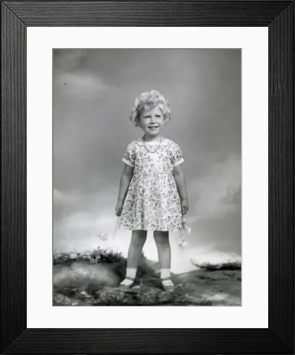 Framed Print : Young Princess Elizabeth Framed Print : Young Princess Elizabeth