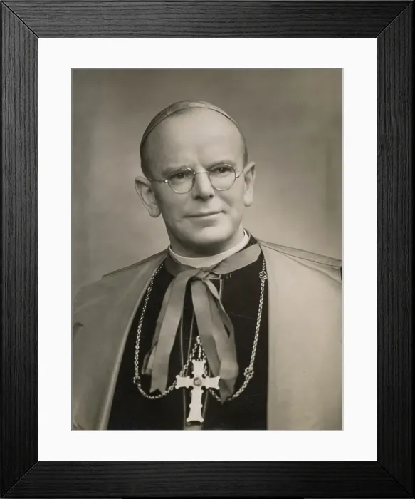 Framed Print : Bernard Griffin, Archbishop of Westminster
