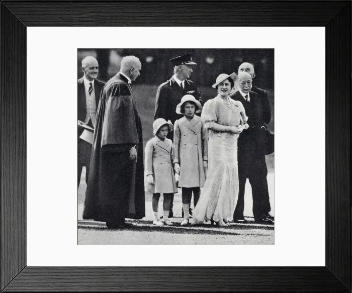 Framed Print : Royal visit to Eton College Framed Print : Royal visit to Eton College